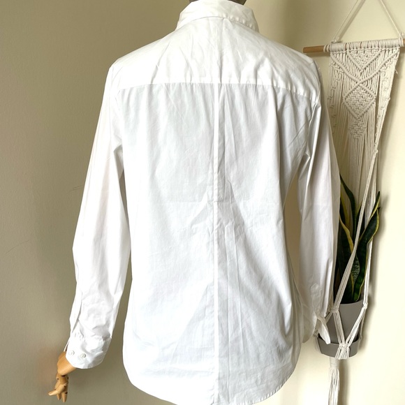 H&M White Button Down Dress Shirt - 6 - Picture 2 of 6